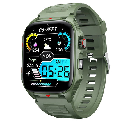 Electronic Smart Watch BT Call Heart Rate Monitor Smartwatch Fitness Tracker Waterproof Sport Watches for Man Woman Android 2026
