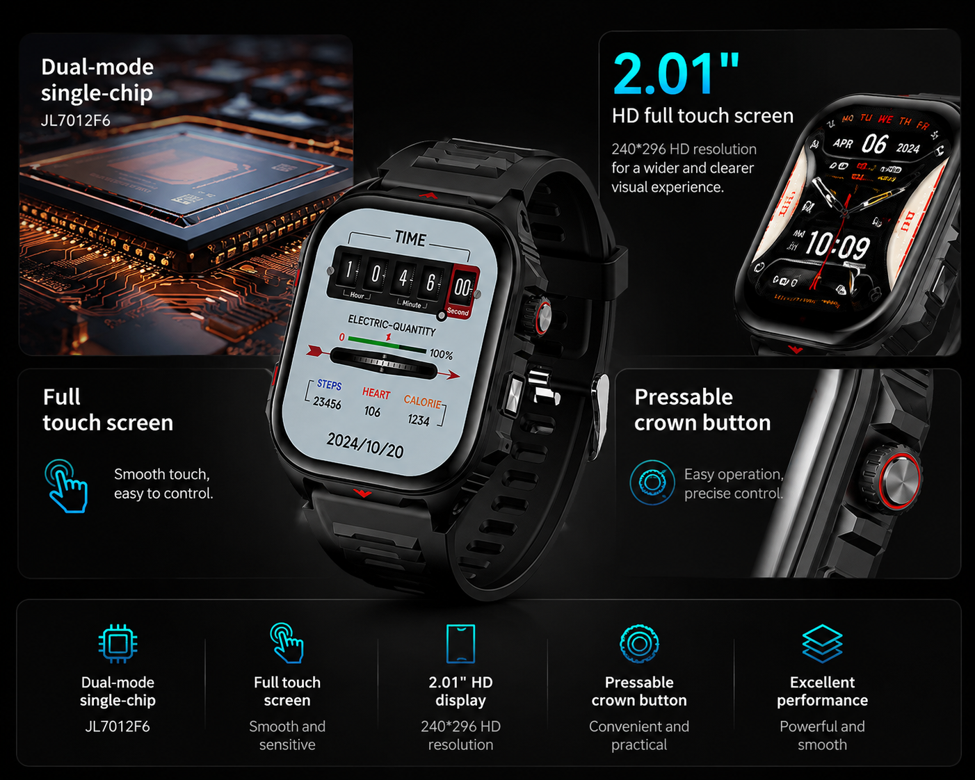 Invictus Deluxe Smartwatch