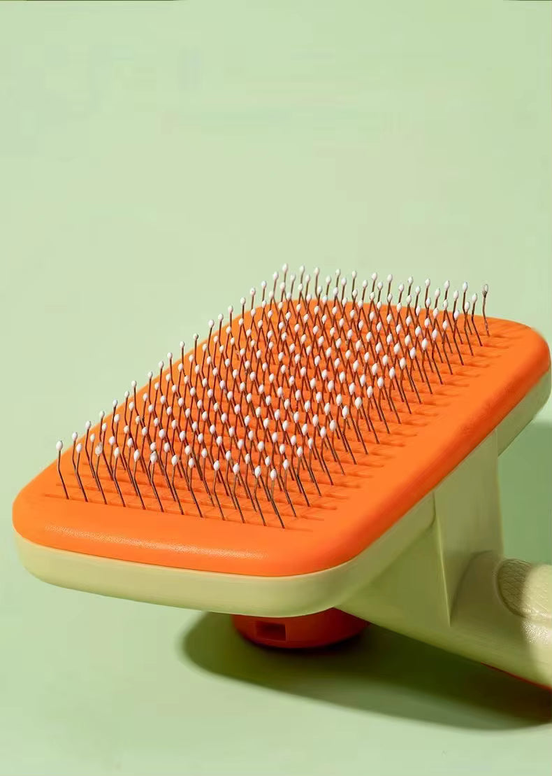 Cepillo de pelo puntas suaves auto-removedor