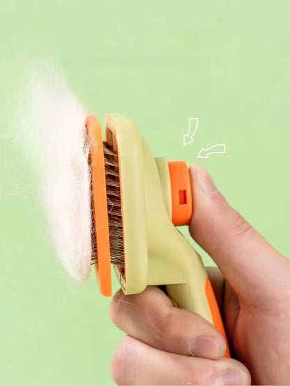 Cepillo de pelo puntas suaves auto-removedor